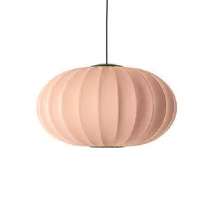 Made By Hand  - Knit-Wit 76 Oval Pendant LED - Coral